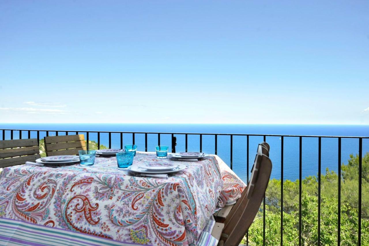 Willa Casa Blanca De Begur Con Vistas Al Mar Y Piscina Zewnętrze zdjęcie